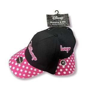 NWT Disney Mommy & Me Matching Baseball Hats